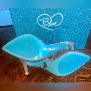 Blue by Betsey Johnson. Size 9.5. Rose gold. Brand new.